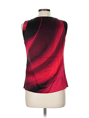 Elie Tahari Sleeveless Silk Top (view 2)