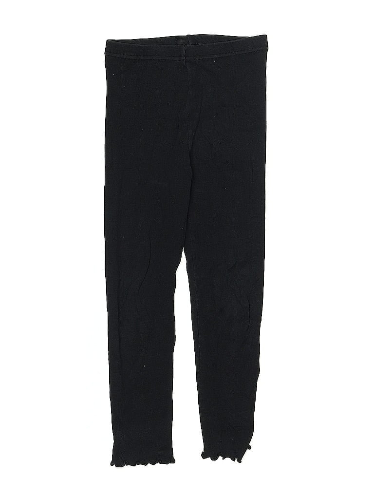 Gymboree 100% Cotton Solid Black Casual Pants Size 5 (big kids) - photo 1
