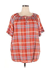 Cj Banks Short Sleeve Blouse