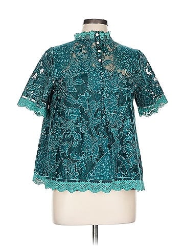 HD in Paris Short Sleeve Blouse (view 1)