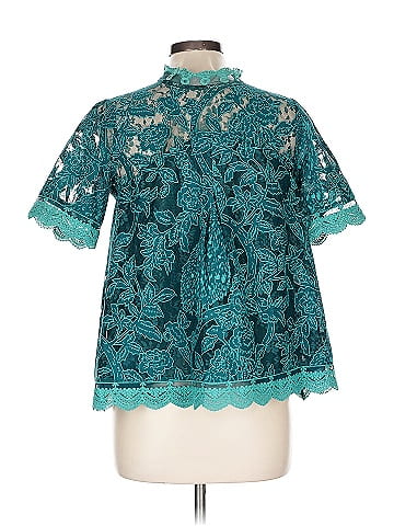 HD in Paris Short Sleeve Blouse (view 2)