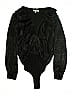 June & Hudson 100% Polyester Black Bodysuit Size 1 - photo 1