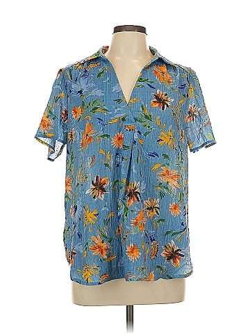 Counterparts Short Sleeve Blouse (view 1)