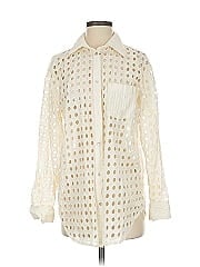 Solid & Striped Long Sleeve Blouse