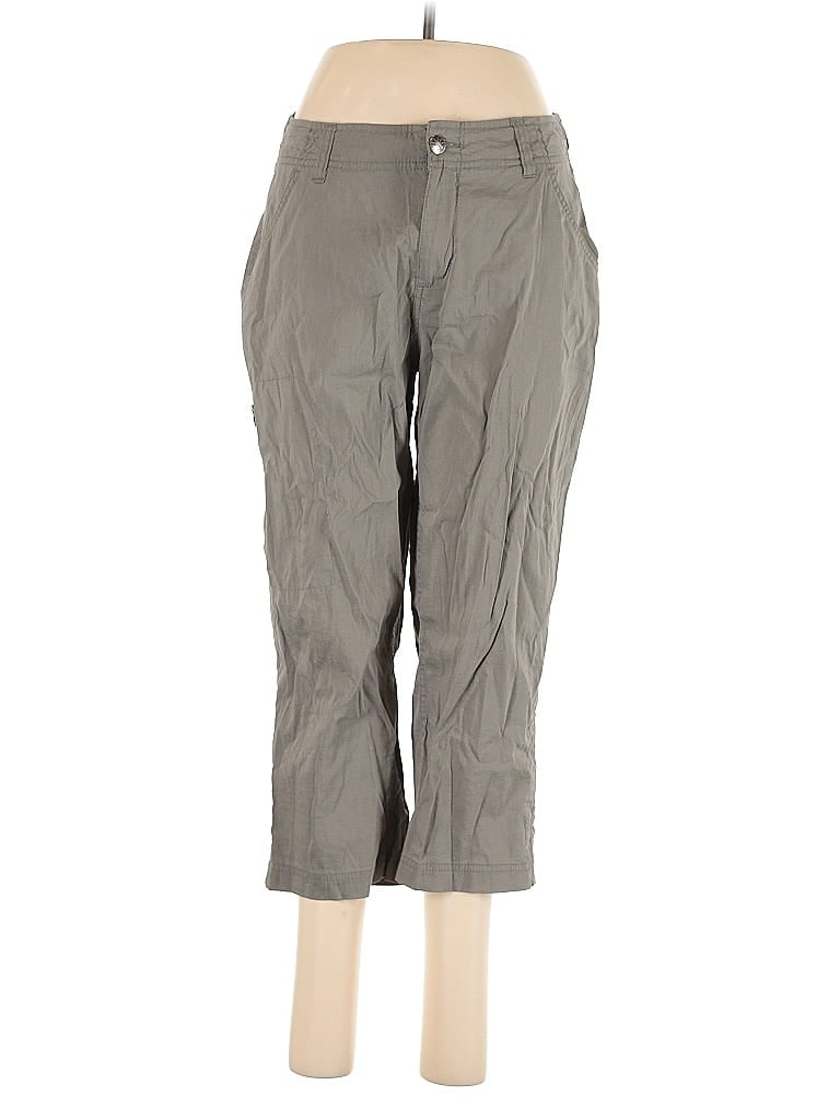 Khombu Solid Green Gray Casual Pants Size M - photo 1