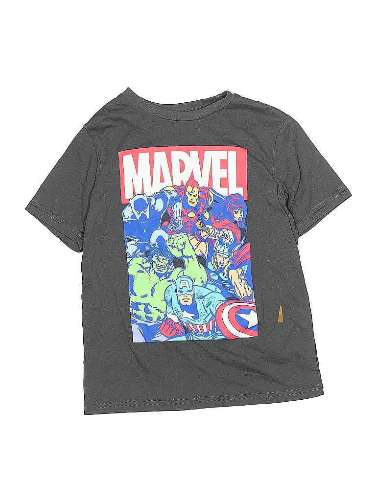 Marvel Gray Short Sleeve T-Shirt Size 8 (big kids) - photo 1