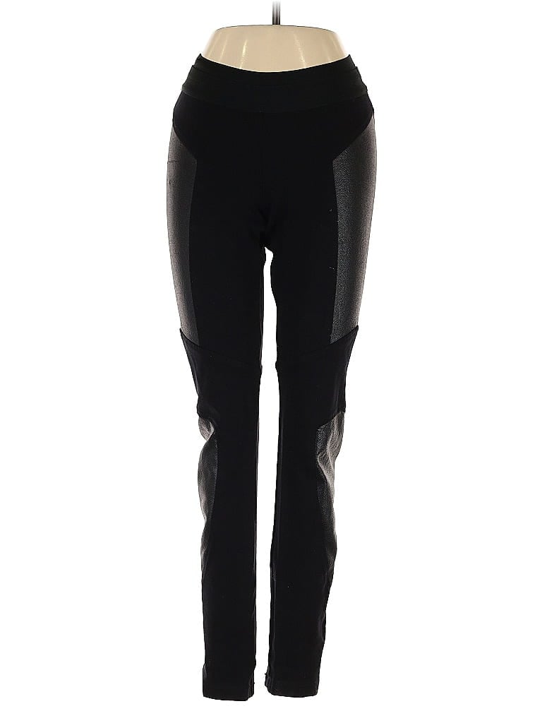Pre-owned Bcbgmaxazria Active Pants In Black
