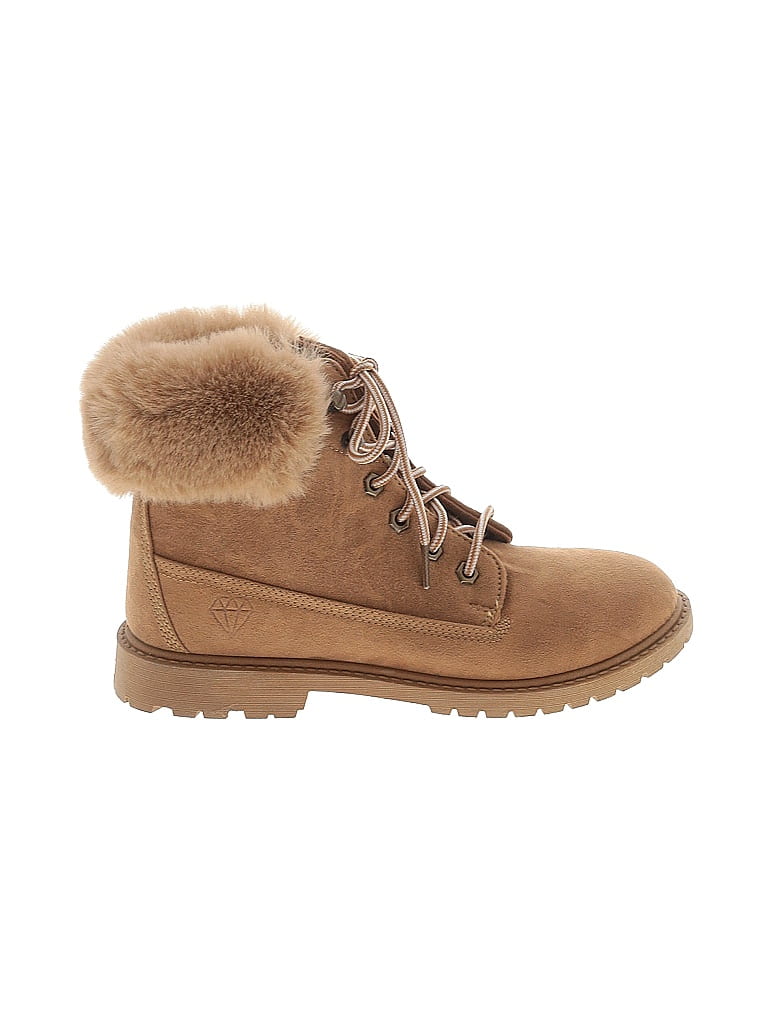 Rock & Candy Tan Brown Ankle Boots Size 8 - photo 1