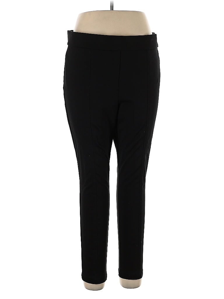 Pre-owned Anne Klein Active Pants In Black