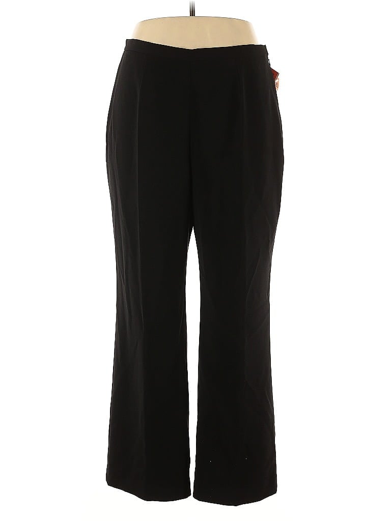 Pre-owned Collections For Le Suit Dress Pants In Black