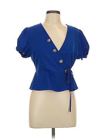 Love J Short Sleeve Blouse (view 1)