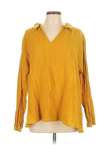 World Market Long Sleeve Blouse (view 1)
