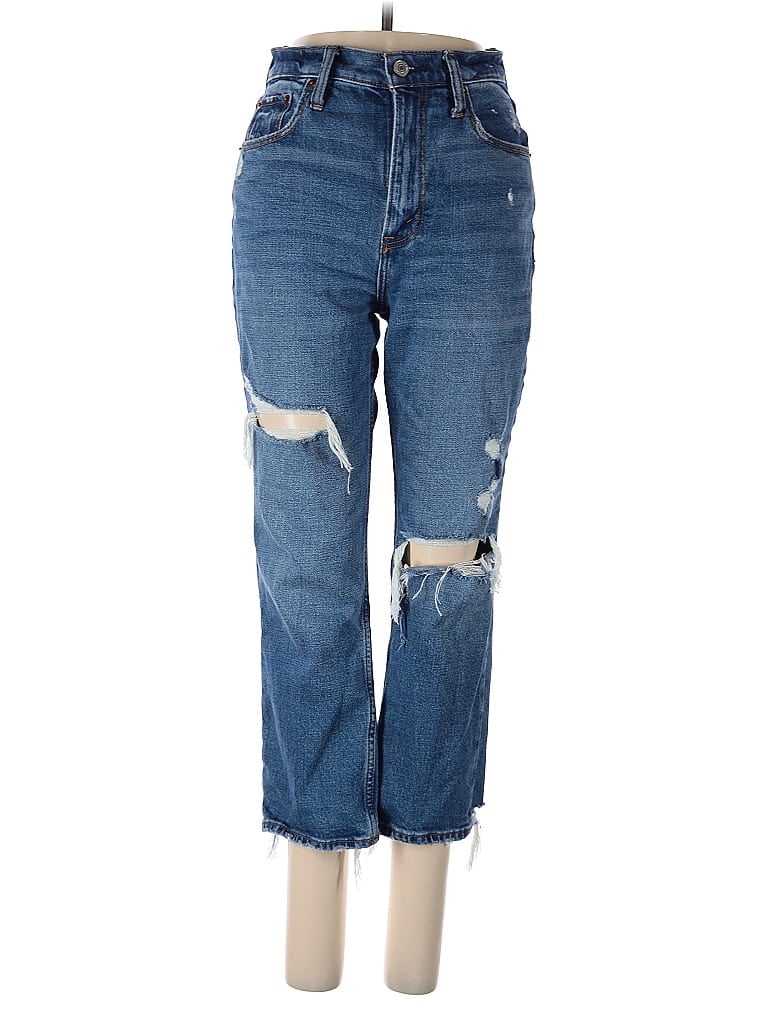 Pre-owned Abercrombie & Fitch Jeans In Blue