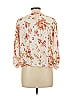 Everly 100% Rayon Ivory 3/4 Sleeve Blouse Size L - photo 2