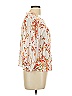 Everly 100% Rayon Ivory 3/4 Sleeve Blouse Size L - photo 4