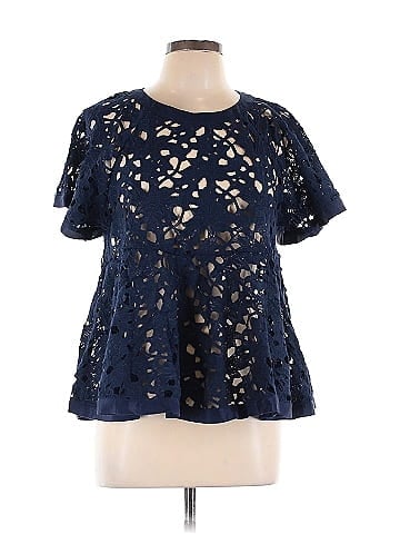 Eri + Ali Short Sleeve Blouse (view 1)