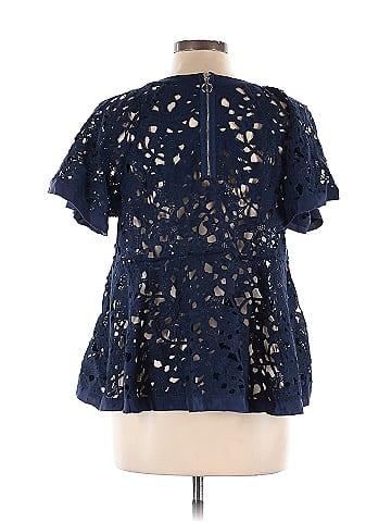 Eri + Ali Short Sleeve Blouse (view 2)