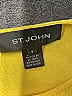 St. John Solid Yellow Casual Dress Size 8 - photo 7