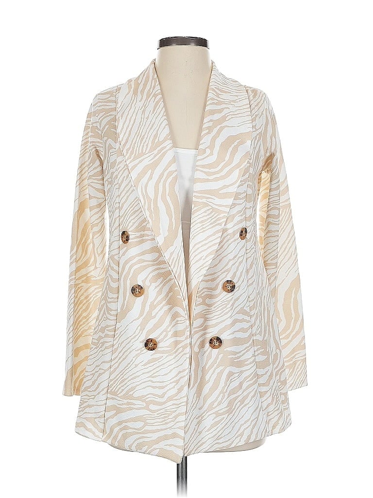 Pre-owned Prettylittlething Kimono In White