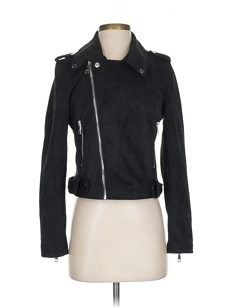 Vigoss 100% Polyester Black Jacket Size S - photo 1
