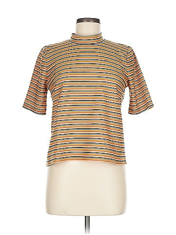 TeXTURE & THREAD Madewell Short Sleeve Turtleneck (view 1)