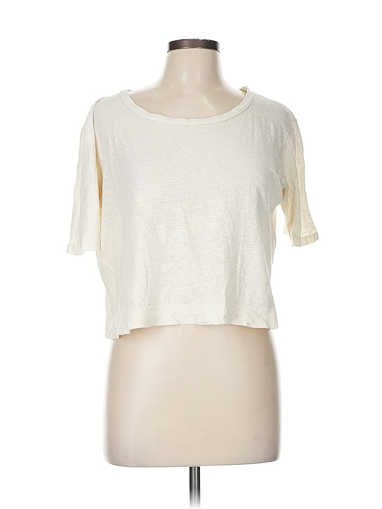 t.la Ivory Short Sleeve T-Shirt Size M - photo 1