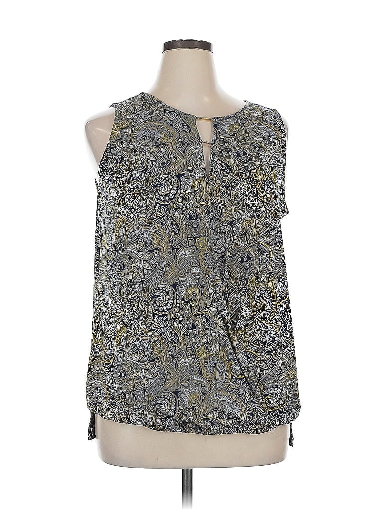 Pre-owned Michael Michael Kors Sleeveless Blouse In Gray