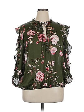 Soho Jeans New York & Company 3/4 Sleeve Blouse