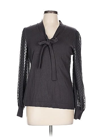 Adrianna Papell Long Sleeve Blouse (view 1)