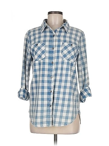 Vanilla Star 3/4 Sleeve Button-Down Shirt (view 1)