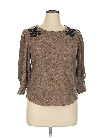 Adrienne Vittadini Pullover Sweater (view 1)
