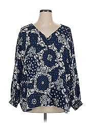 Terra & Sky 3/4 Sleeve Blouse