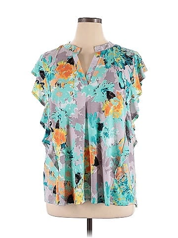 Sew in Love Short Sleeve Blouse (view 1)