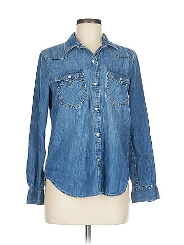 Gap Long Sleeve Button-Down Shirt (view 1)