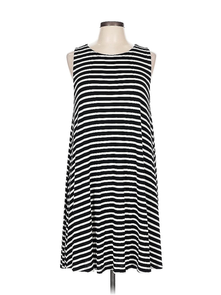 Pre-owned Ann Taylor Loft Outlet Casual Dress In Black