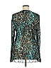 Alberto Makali 100% Polyester Teal Long Sleeve Blouse Size XL - photo 2
