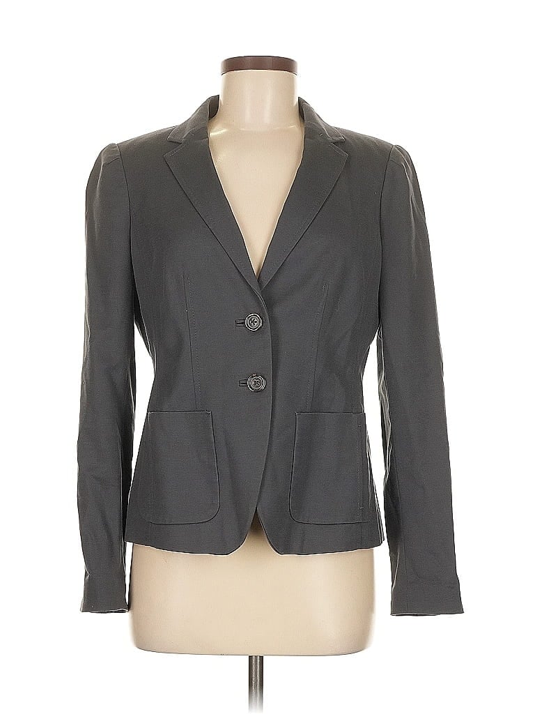 Pre-owned Banana Republic Blazer Jacket In Gray