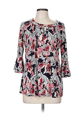 Perseption Concept 3/4 Sleeve Blouse (view 1)
