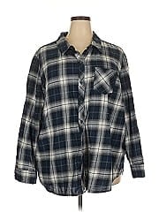 Terra & Sky Long Sleeve Button Down Shirt
