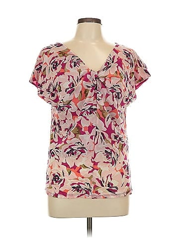 Liz Claiborne Short Sleeve Blouse (view 1)