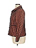 Doncaster Collection 100% Rayon Print Brown Blazer Size 14 - photo 5