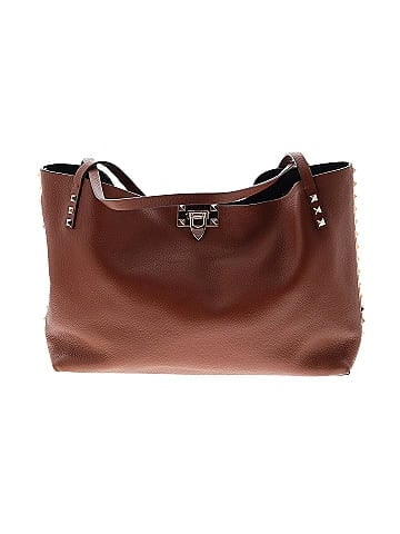 Valentino Garavani  Rockstud leather tote (view 1)