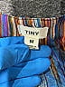 Tiny 100% Polyester Graphic Blue Casual Dress Size M - photo 7
