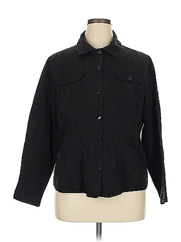 Chico's 3/4 Sleeve Silk Top (view 1)
