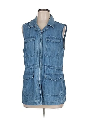 Ann Taylor LOFT Outlet Denim Vest (view 1)