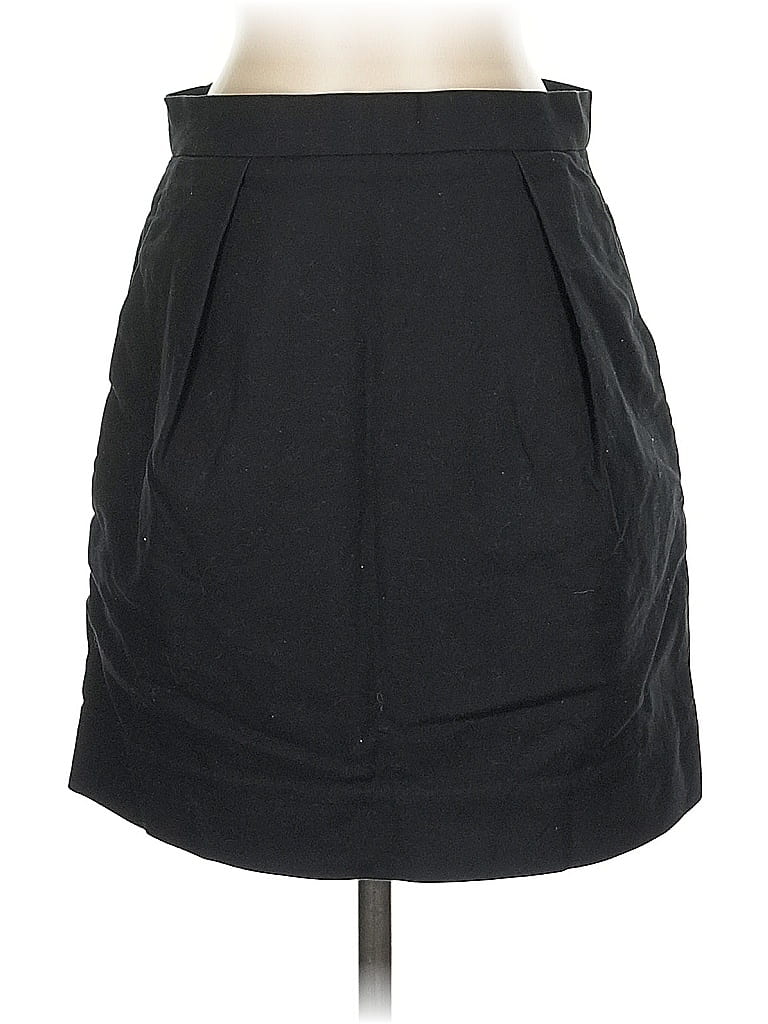 Gap Solid Black Casual Skirt Size 2 - photo 1