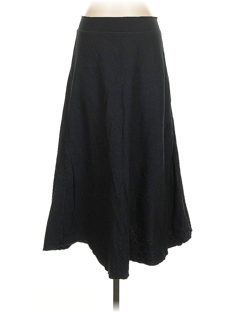 Fresh Produce 100% Cotton Solid Black Casual Skirt Size S - photo 1