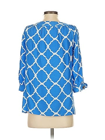 Alice & Trixie 3/4 Sleeve Silk Top (view 2)