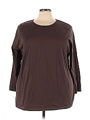 Woman Within 3/4 Sleeve T Shirt