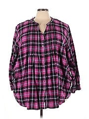 Woman Within 3/4 Sleeve Blouse
